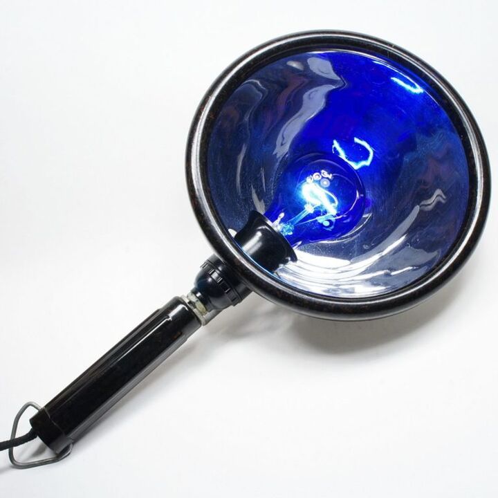 « Lampe bleue » pour réchauffer la prostate