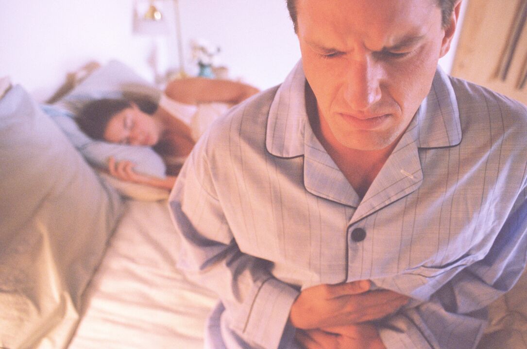 Insomnie et douleur de prostatite